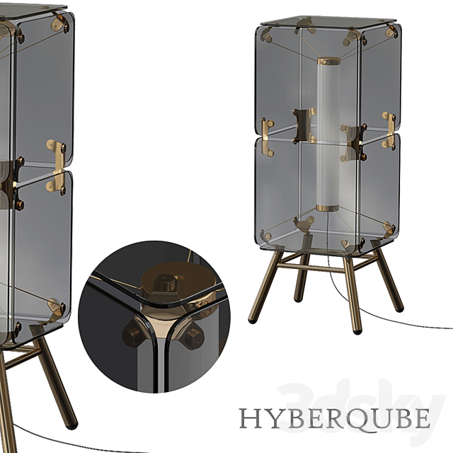 HYPERQUBE_FLOOR_2 3DS Max Model - thumbnail 2