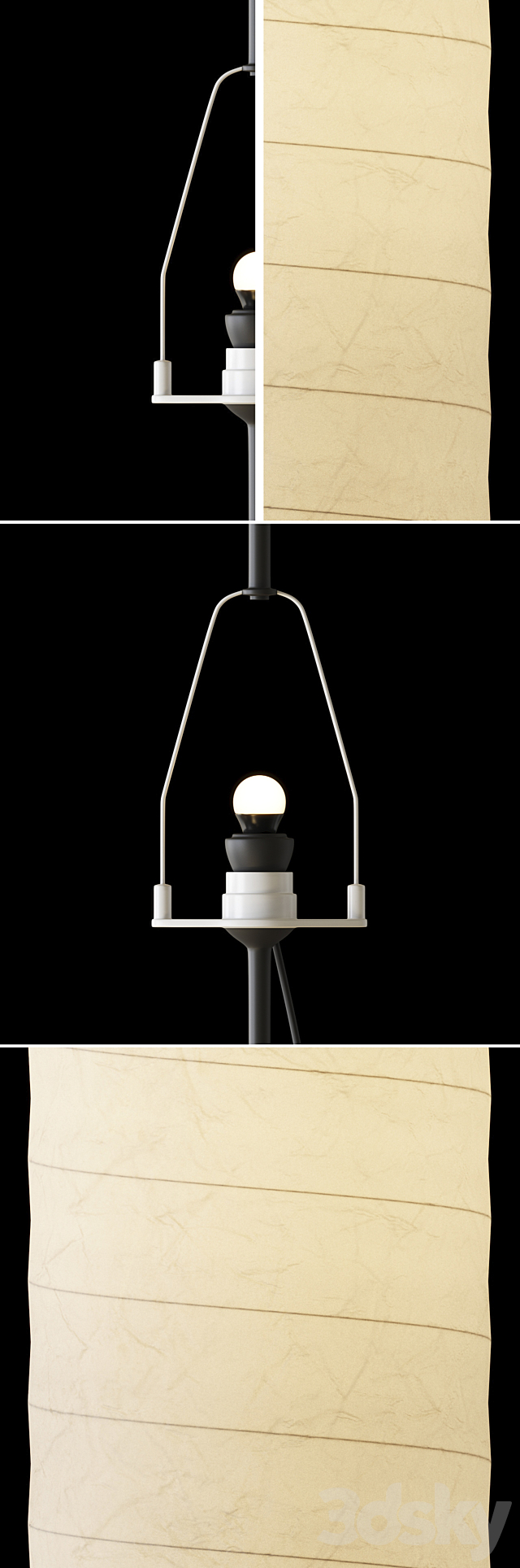 IKEA Holmo Lamp 3DSMax File - thumbnail 3