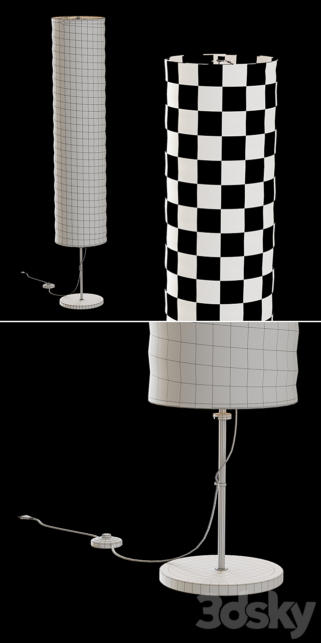 IKEA Holmo Lamp 3DSMax File - thumbnail 4