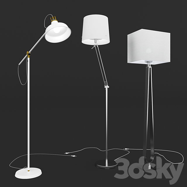 Ikea LampSet 1 3ds Max - thumbnail 1