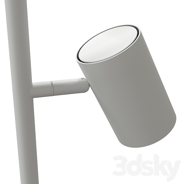 Ikea Nymane floor lamp 3DS Max Model - thumbnail 3