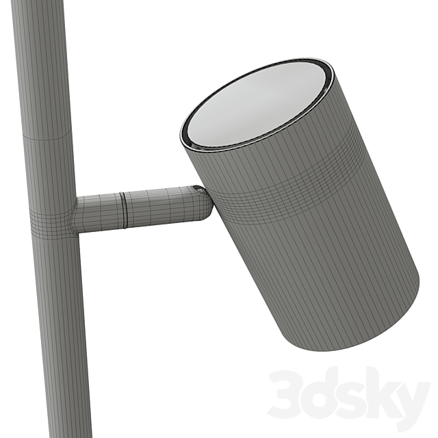 Ikea Nymane floor lamp 3DS Max Model - thumbnail 4