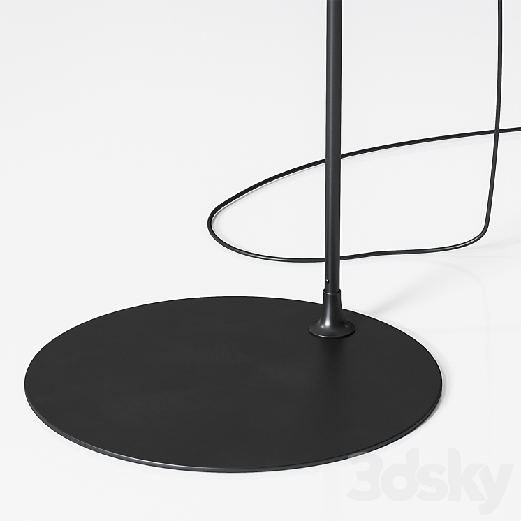 Ikea VAGHOJD LED floor lamp 3DS Max - thumbnail 2