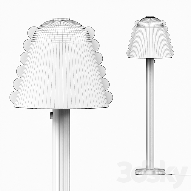 In Common With Calla Floor Lamp 3DS Max Model - thumbnail 2