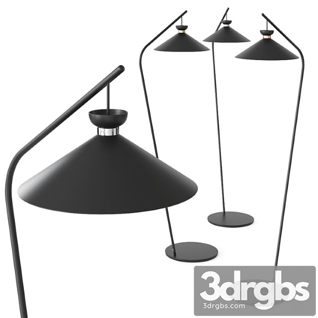 Japan sol de midj floor lamp - thumbnail 1