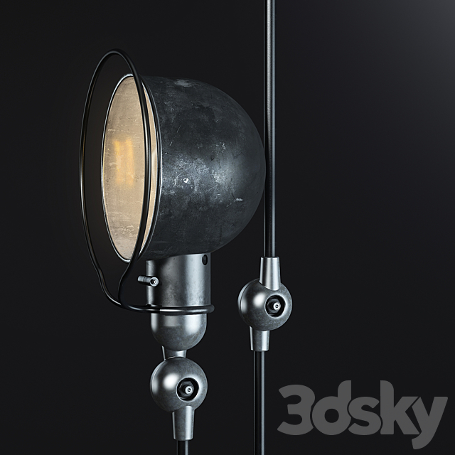 Jielde Lamp 3DS Max Model - thumbnail 2