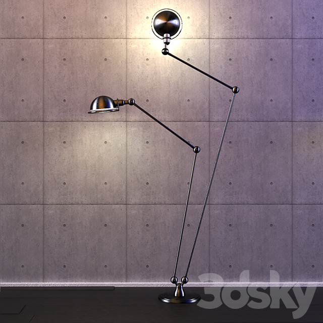 Jielde Loft Twin floor light 3DSMax File - thumbnail 3