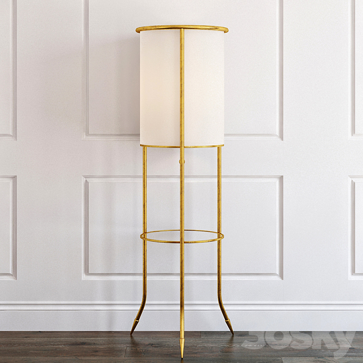 Jonathan adler maxime floor lamp 3DS Max - thumbnail 1