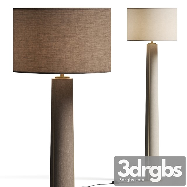 Jose Leite De Castro Totem Floor Lamps 3dsmax Download - thumbnail 1