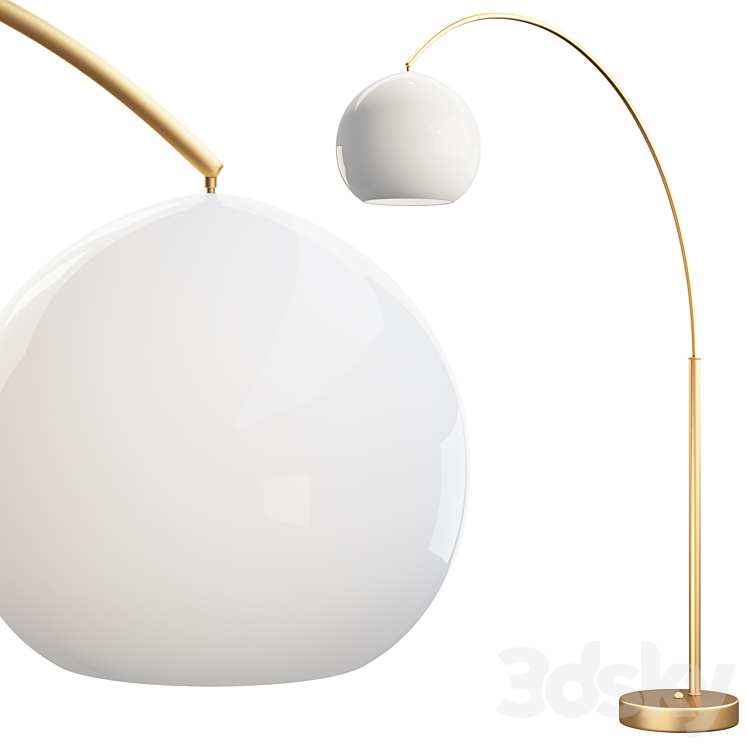 Joybird Archer Floor Lamp 3DS Max - thumbnail 1