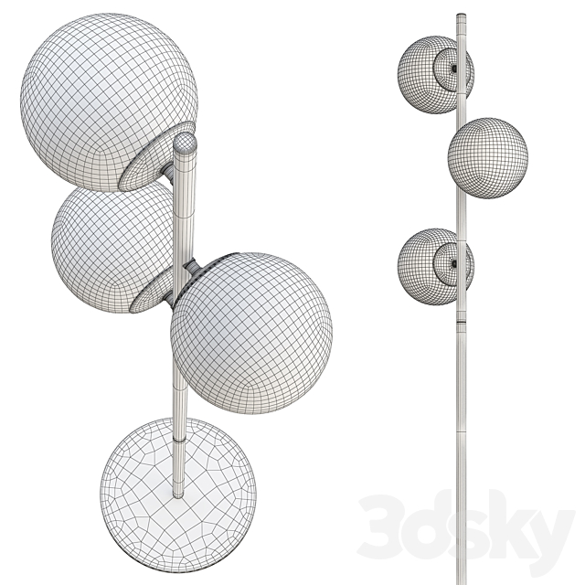 Joybird Quincy Floor Lamp 3DSMax File - thumbnail 4