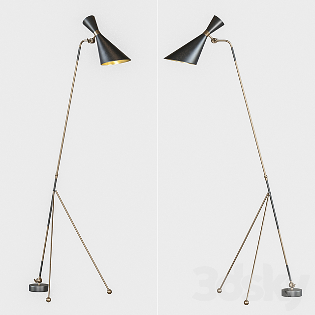 Julian Chichester – Bacco Floor Lamp 3DSMax File - thumbnail 1