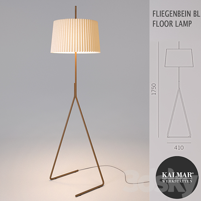 KALMAR FLIEGENBEIN LAMP 3DS Max Model - thumbnail 3