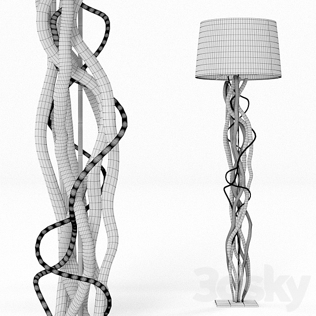 Kare scultra Lamp 3DSMax File - thumbnail 2