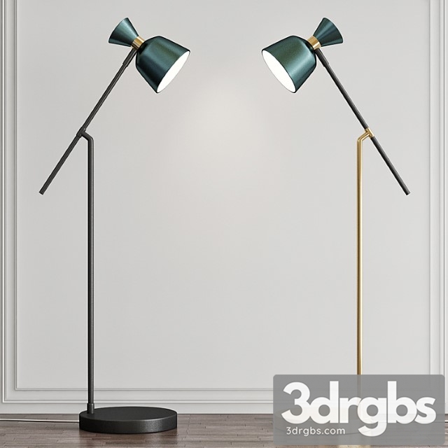 Keeva floor lamp 3dsmax Download - thumbnail 1