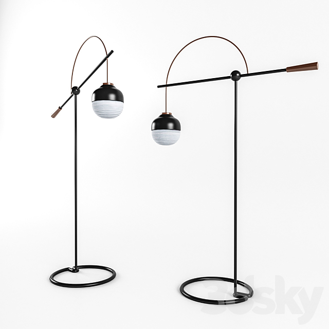 KIMU floor lamp 3DSMax File - thumbnail 2