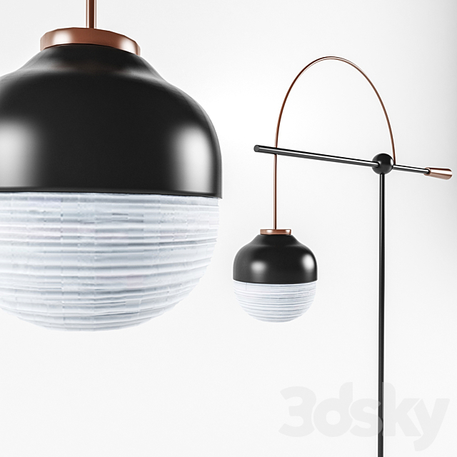 KIMU floor lamp 3DSMax File - thumbnail 3