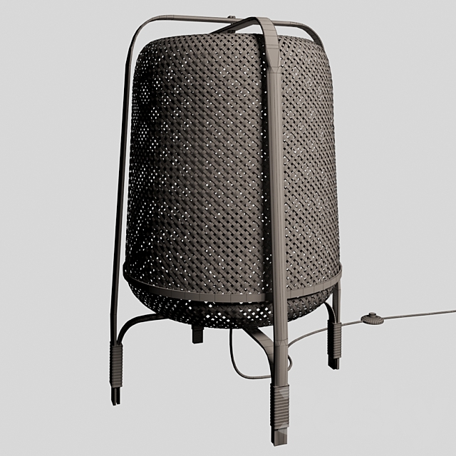 KNIKSHULT Floor lamp. bamboo 3DSMax File - thumbnail 2