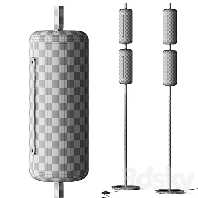 Kuzco Lighting Hilo Floor Lamp 3DSMax File - thumbnail 2