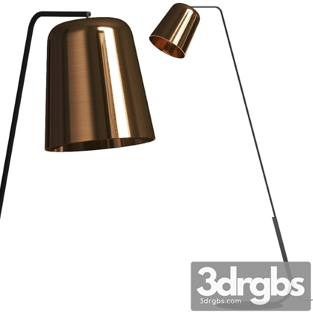 La Forma Julia Grup Anina Floor Lamp 3dsmax Download - thumbnail 1