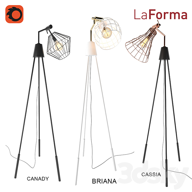 LaForma Briana Cassia Canady 3DSMax File - thumbnail 1