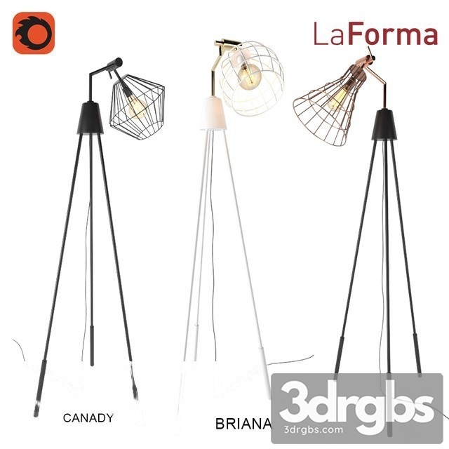 Laforma Floor Lamp 3dsmax Download - thumbnail 1