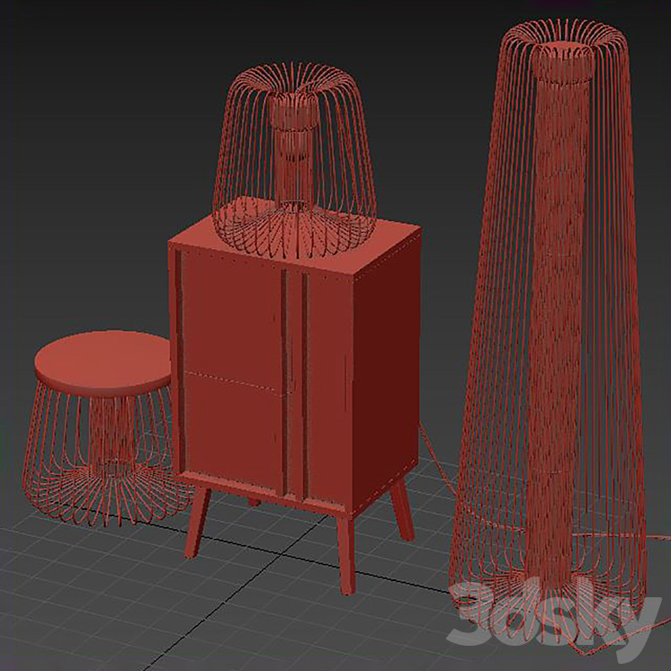 Lamp 4 3DS Max - thumbnail 2