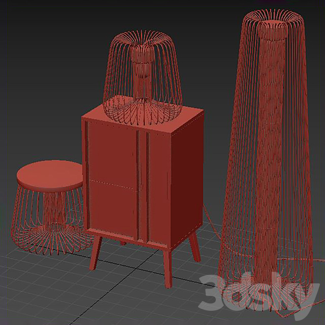 Lamp 4 3DSMax File - thumbnail 2