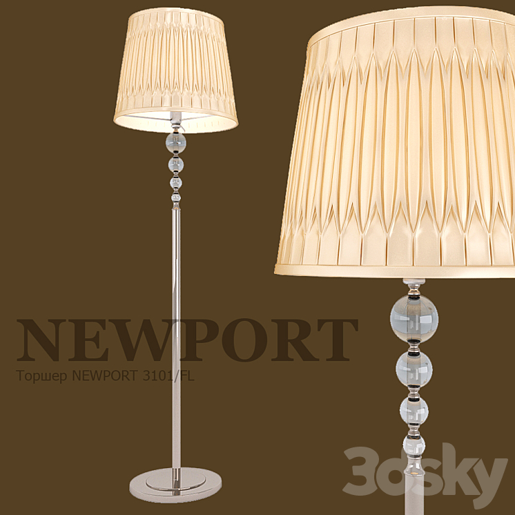 Lamp Newport 3101 3DS Max - thumbnail 1