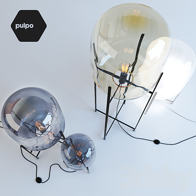 Lamp Pulpo Oda 3DS Max Model - thumbnail 2