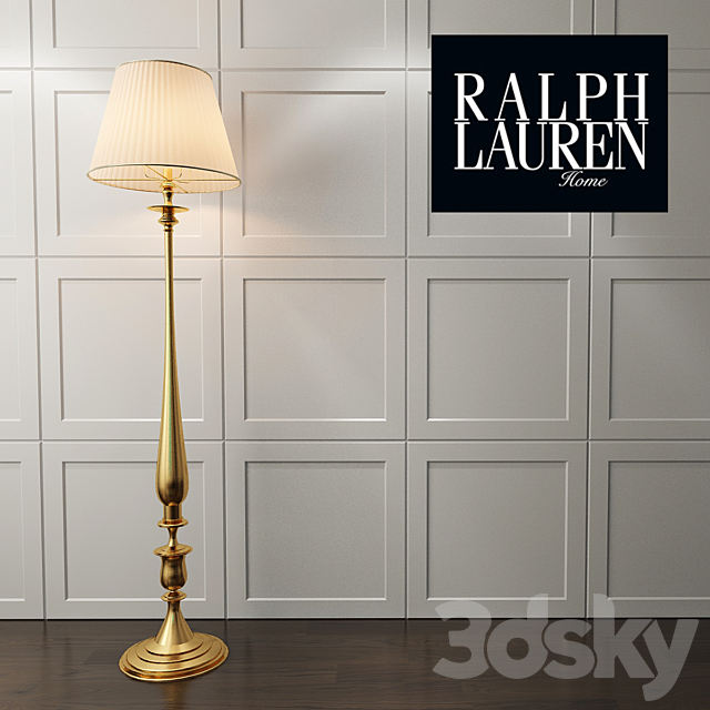 lamp RALPH LAUREN DARIEN FLOOR LAMP 3ds Max - thumbnail 1