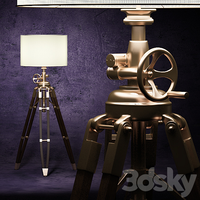 Lamp Royal Marine (Eichholtz) 3ds Max - thumbnail 1