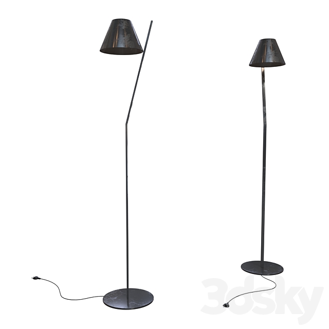 Lampadaire La Petite Floor Lamp 3DSMax File - thumbnail 1