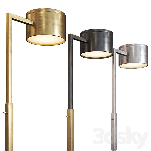 Larchmont floor lamp by Kelly Wearstler 3DSMax File - thumbnail 2