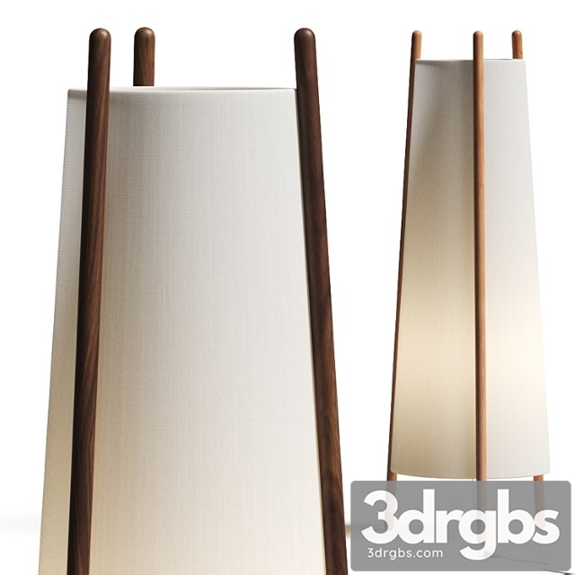 Leds C4 Woody Floor Lamp 3dsmax Download - thumbnail 1