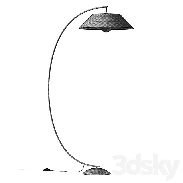 Light & Lamps Circo Arc Floor Lamp 3ds Max - thumbnail 3