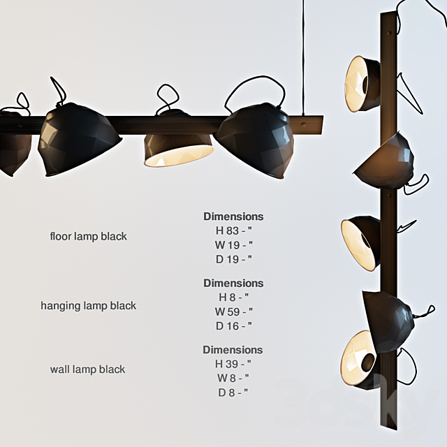 Ligne Roset TREPIED 3DSMax File - thumbnail 3