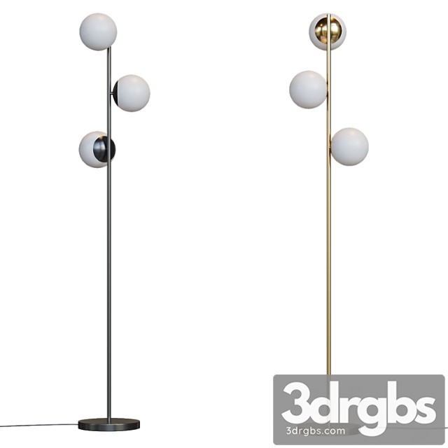 Lilly Floor Lamp 3dsmax Download - thumbnail 1