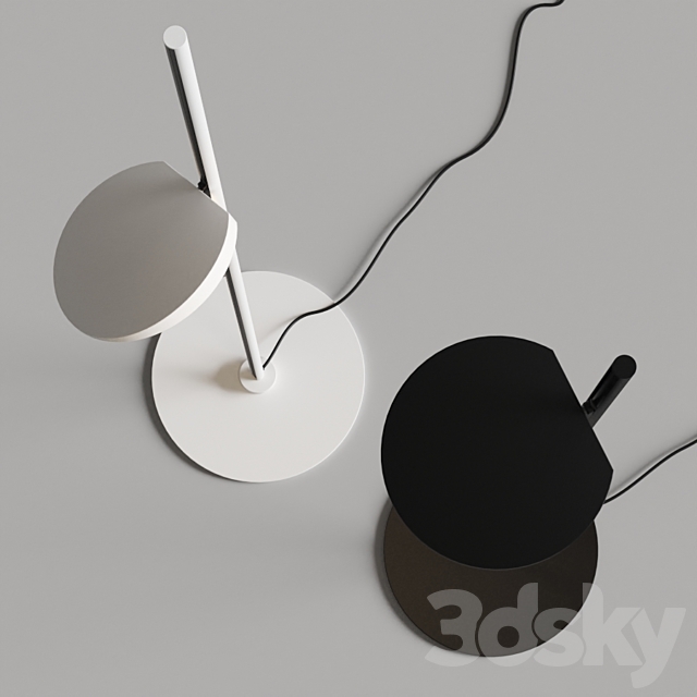 Linea Light _ Stilnovo Kimia Floor Lamp 3DS Max Model - thumbnail 3