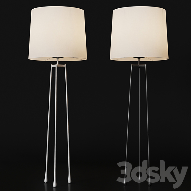 Liseron Floor Lamp By Christian Liaigre 3DSMax File - thumbnail 1