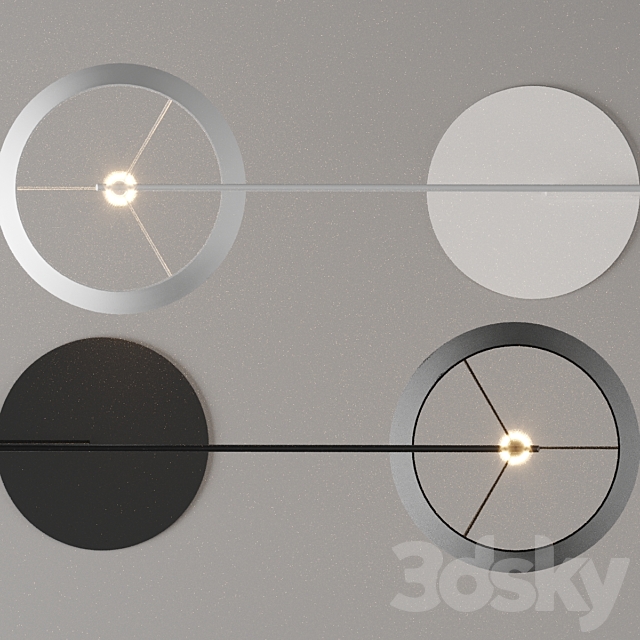 lobby floor lamp 3DSMax File - thumbnail 2