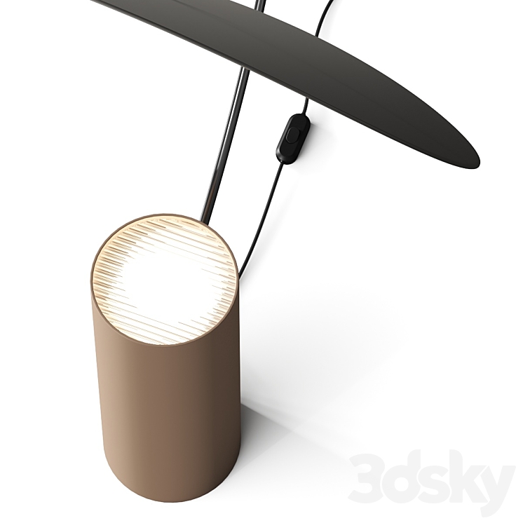 Lodamer Geneva Floor Lamp 3DS Max Model - thumbnail 2