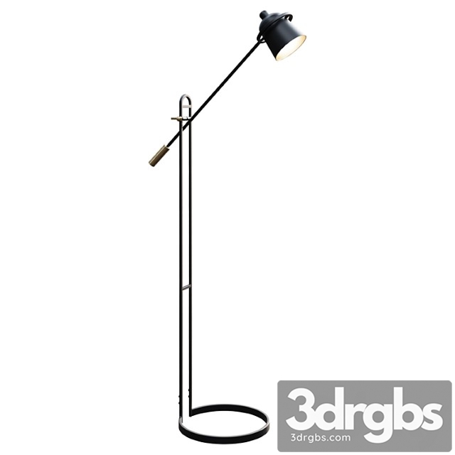 Loop base balance floor lamp floor lamp - thumbnail 1