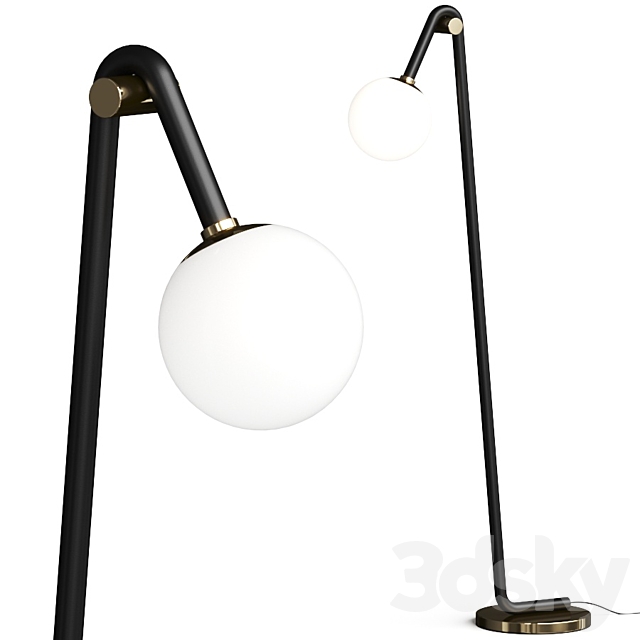 Lulu and Georgia Jeffery Floor Lamp 3DSMax File - thumbnail 1