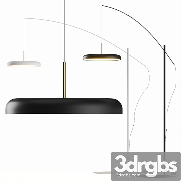 Lumen Center Italia Zero Floor Lamp 3dsmax Download - thumbnail 1