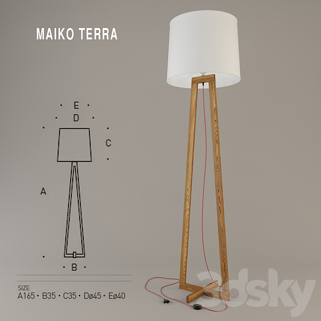 MAIKO TERRA 3DSMax File - thumbnail 1