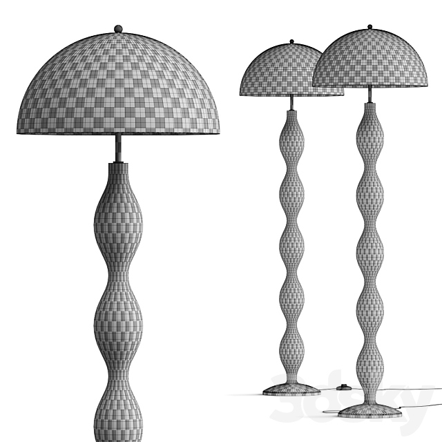 MakeBelieve Drop Floor Lamp 3ds Max - thumbnail 2