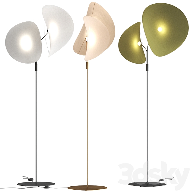 Manta Floor Lamp by bs living 3DSMax File - thumbnail 1