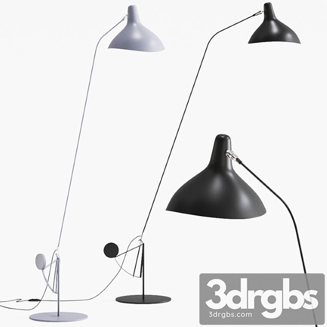 Mantis bs1 b bl by dcw editions floor lamp - thumbnail 1