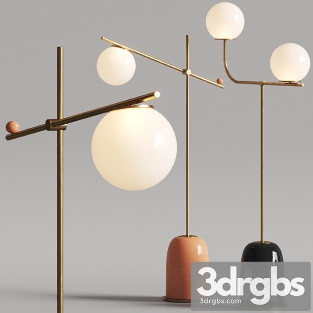 Marioni pins floor lamps - thumbnail 1